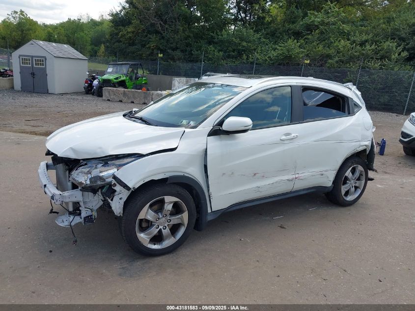 2017 Honda Hr-V Ex-L VIN: 3CZRU6H75HM727976 Lot: 43181583