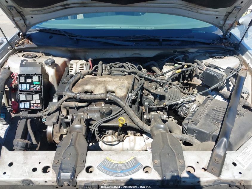 2004 Chevrolet Impala VIN: 2G1WF52E549268142 Lot: 43181584