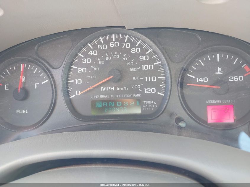 2004 Chevrolet Impala VIN: 2G1WF52E549268142 Lot: 43181584