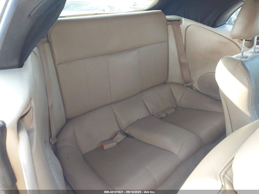 2001 Mitsubishi Eclipse Spyder Gt VIN: 4A3AE85H61E189502 Lot: 43181621