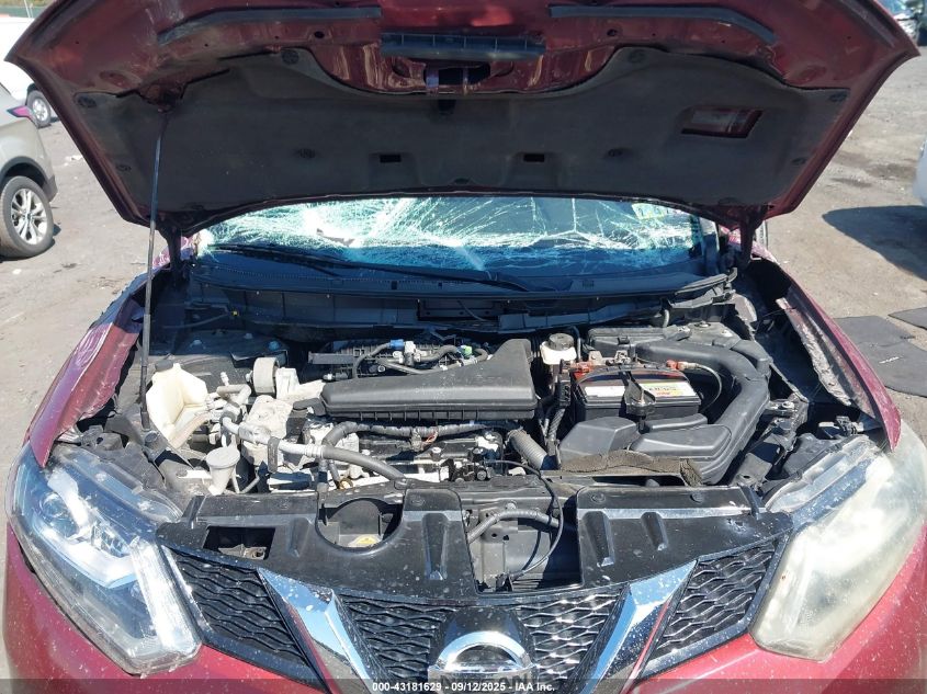 2015 Nissan Rogue Sl VIN: 5N1AT2MV2FC787730 Lot: 43181629