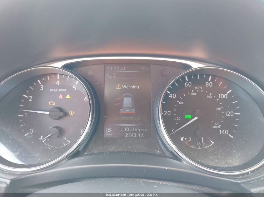 2015 Nissan Rogue Sl VIN: 5N1AT2MV2FC787730 Lot: 43181629