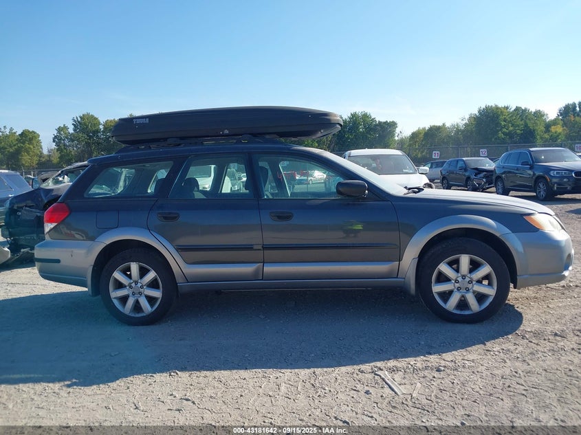 2009 Subaru Outback 2.5I VIN: 4S4BP61C397339898 Lot: 43181642