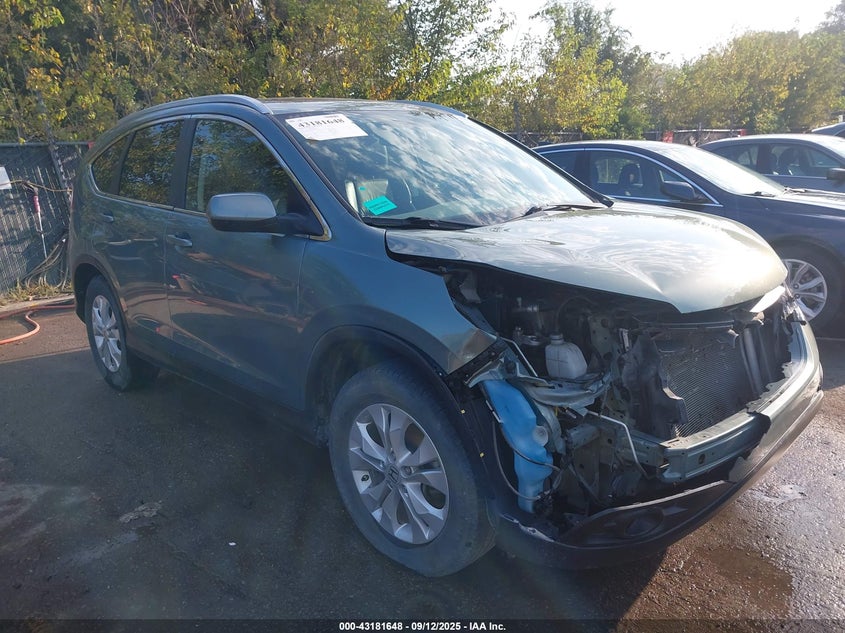 2HKRM4H70CH633870 2012 Honda Cr-V Ex-L auction photo 1