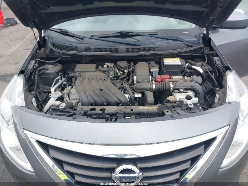 2017 Nissan Versa 1.6 S+ VIN: 3N1CN7AP8HL867411 Lot: 43181660