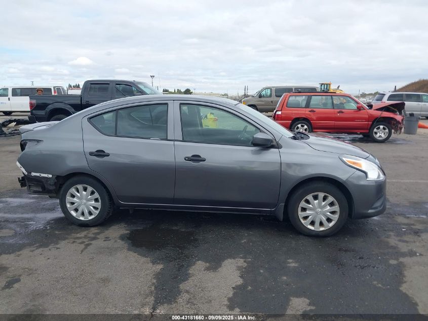 2017 Nissan Versa 1.6 S+ VIN: 3N1CN7AP8HL867411 Lot: 43181660