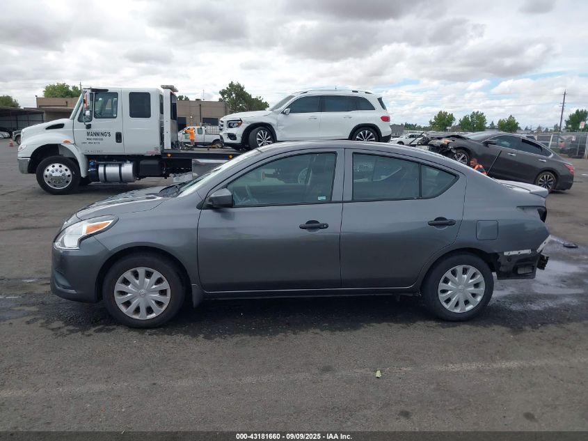 2017 Nissan Versa 1.6 S+ VIN: 3N1CN7AP8HL867411 Lot: 43181660