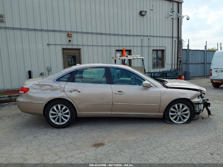 2008 Hyundai Azera Se/Limited VIN: KMHFC46F38A301450 Lot: 43181696