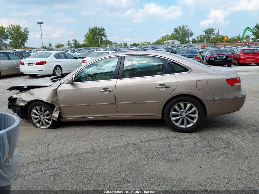 2008 Hyundai Azera Se/Limited VIN: KMHFC46F38A301450 Lot: 43181696