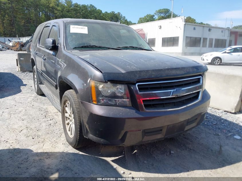 CHEVROLET TAHOE HYBRID