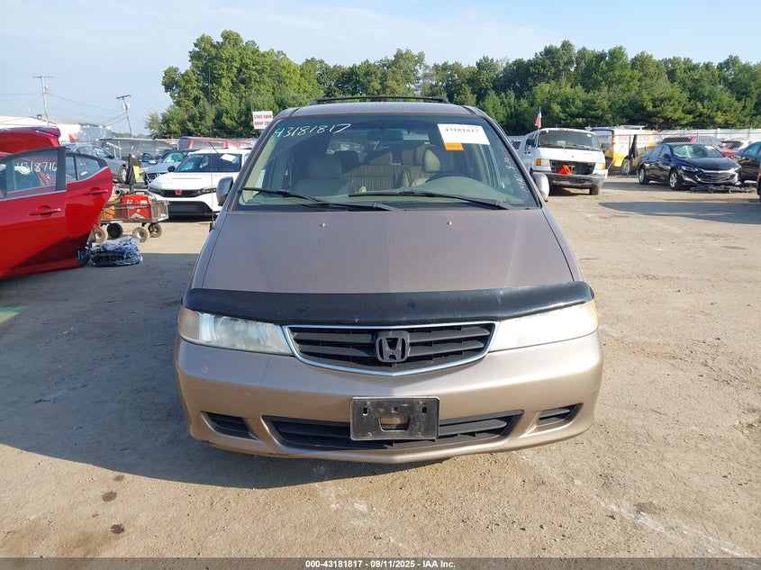 2003 Honda Odyssey Ex-L VIN: 5FNRL18773B043343 Lot: 43181817