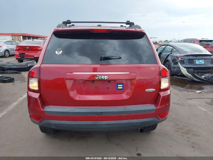 2016 Jeep Compass Latitude Fwd Latitude VIN: 1C4NJCEA8GD742400 Lot: 43181826