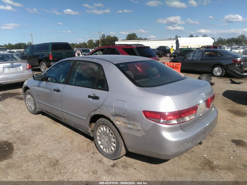 2004 Honda Accord 2.4 Dx VIN: 1HGCM56154A032586 Lot: 43181835