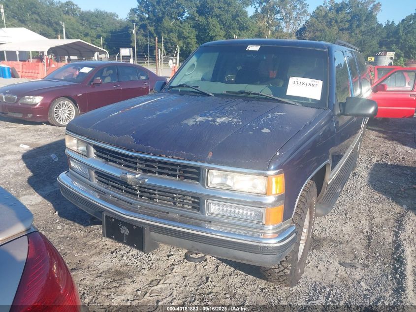 1999 Chevrolet Suburban 2500 VIN: 3GNGC26J2XG214745 Lot: 43181883