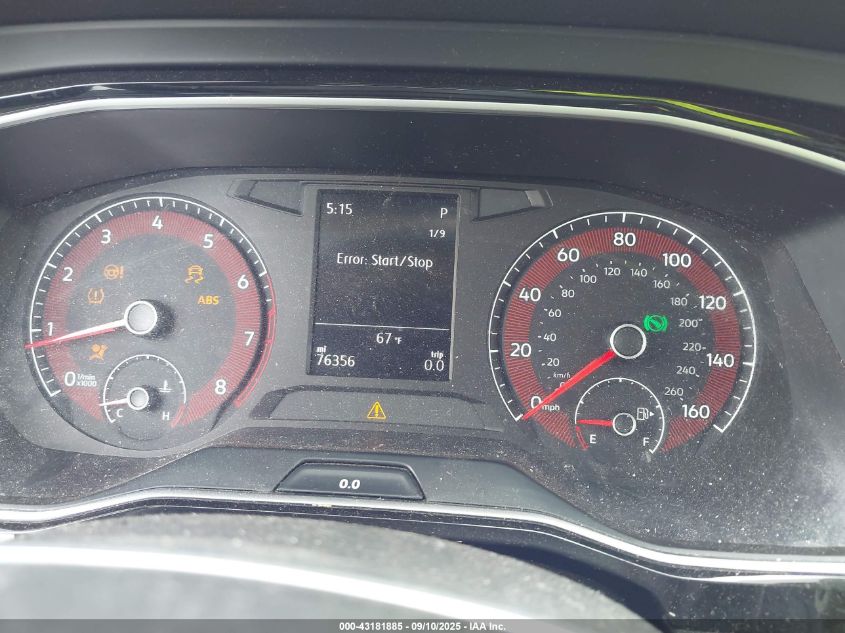 2021 Volkswagen Jetta 1.4T R-Line/1.4T S/1.4T Se VIN: 3VWC57BU3MM008925 Lot: 43181885