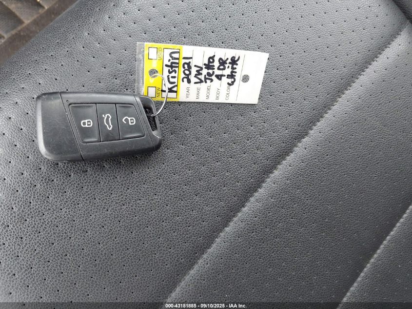 2021 Volkswagen Jetta 1.4T R-Line/1.4T S/1.4T Se VIN: 3VWC57BU3MM008925 Lot: 43181885