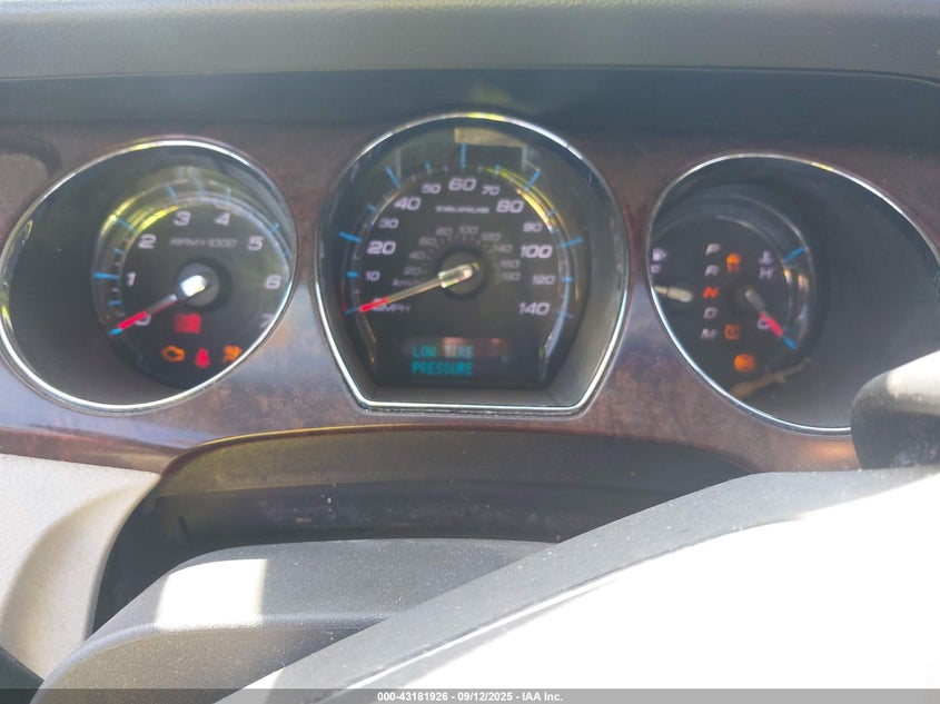 2012 FORD TAURUS auction photo 7