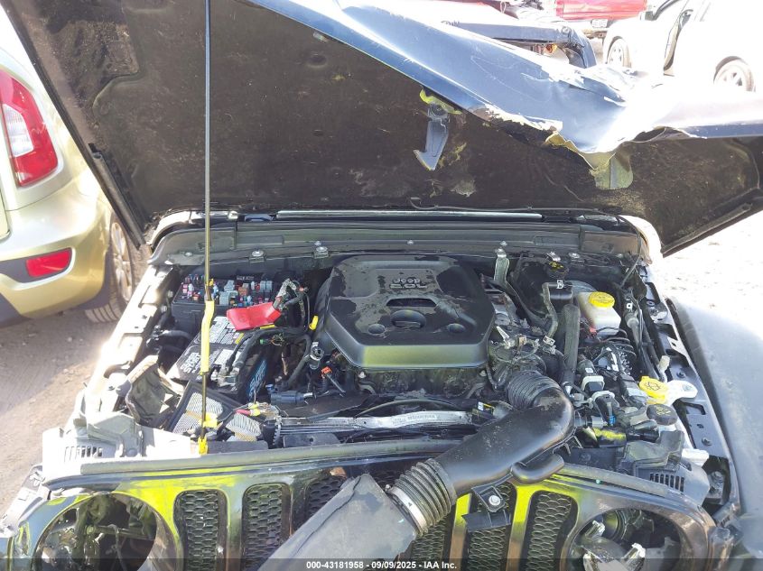 2020 Jeep Wrangler Unlimited Black And Tan 4X4/Freedom 4X4/Sport 4X4/Sport Altitude 4X4/Sport S 4X4/Willys 4X4/Willys Sport 4X4 VIN: 1C4HJXDN1LWC60178 Lot: 43181958