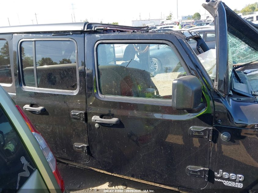 2020 Jeep Wrangler Unlimited Black And Tan 4X4/Freedom 4X4/Sport 4X4/Sport Altitude 4X4/Sport S 4X4/Willys 4X4/Willys Sport 4X4 VIN: 1C4HJXDN1LWC60178 Lot: 43181958