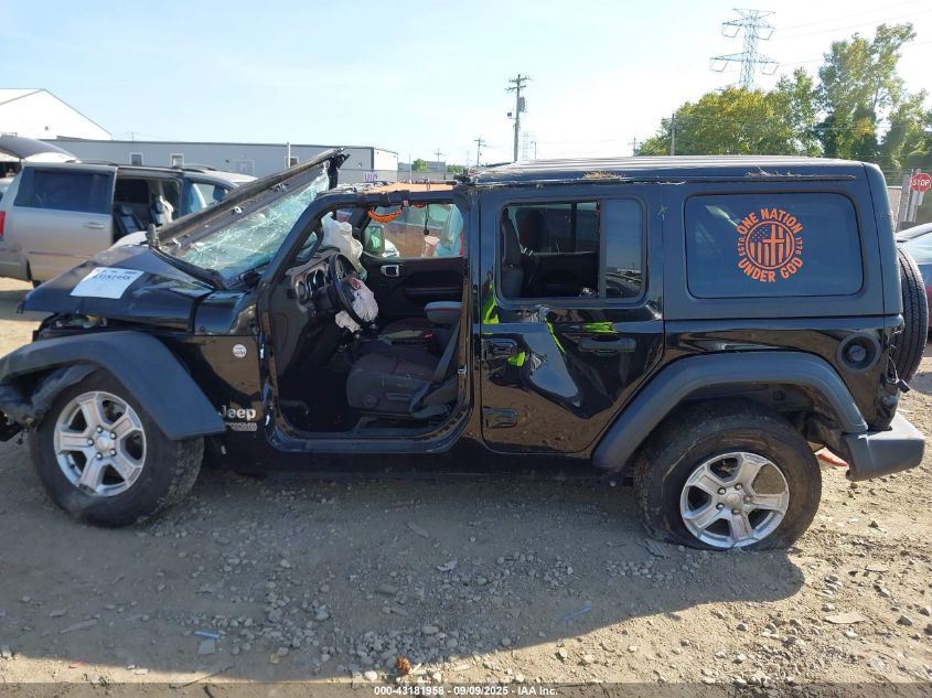2020 Jeep Wrangler Unlimited Black And Tan 4X4/Freedom 4X4/Sport 4X4/Sport Altitude 4X4/Sport S 4X4/Willys 4X4/Willys Sport 4X4 VIN: 1C4HJXDN1LWC60178 Lot: 43181958