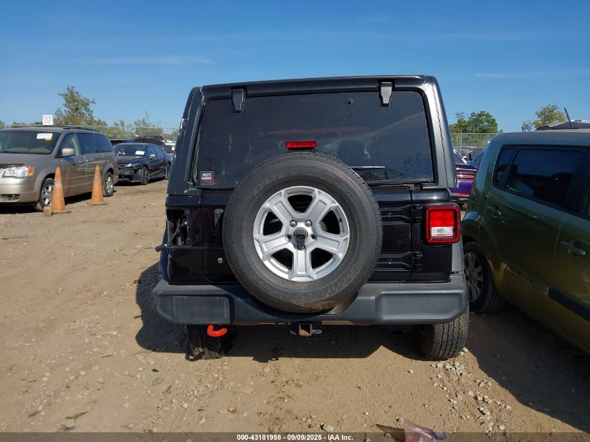 2020 Jeep Wrangler Unlimited Black And Tan 4X4/Freedom 4X4/Sport 4X4/Sport Altitude 4X4/Sport S 4X4/Willys 4X4/Willys Sport 4X4 VIN: 1C4HJXDN1LWC60178 Lot: 43181958