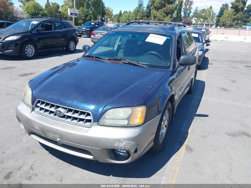 2003 Subaru Outback VIN: 4S3BH675X37608478 Lot: 43181986