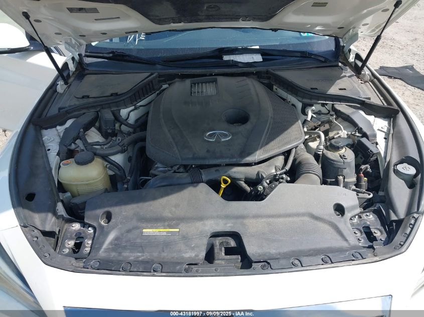 2018 Infiniti Q50 2.0T Luxe VIN: JN1CV7AR3JM280160 Lot: 43181997