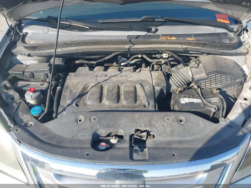 2010 Honda Odyssey Ex-L VIN: 5FNRL3H71AB021069 Lot: 43182003