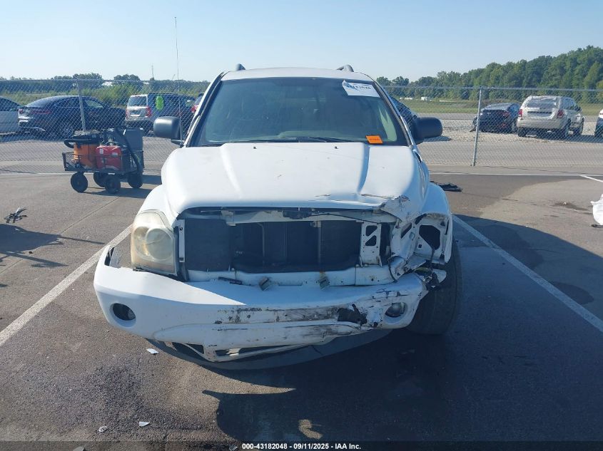 2006 Dodge Durango Slt VIN: 1D4HB48N86F127690 Lot: 43182048