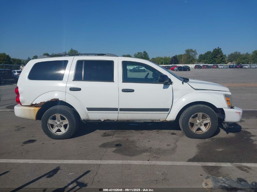 2006 Dodge Durango Slt VIN: 1D4HB48N86F127690 Lot: 43182048