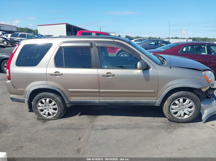 2006 Honda Cr-V Se VIN: JHLRD78996C001911 Lot: 43182075
