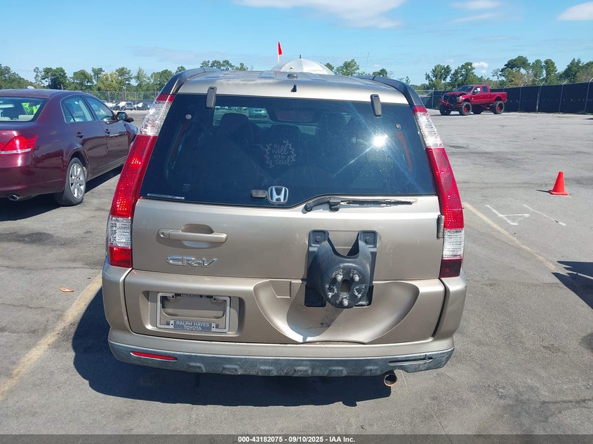 2006 Honda Cr-V Se VIN: JHLRD78996C001911 Lot: 43182075