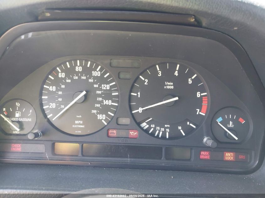 1989 BMW 535 I Automatic VIN: WBAHD2313K2094600 Lot: 43182082