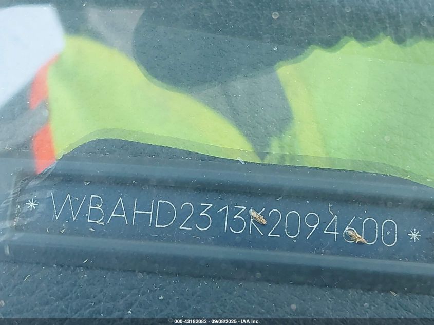 1989 BMW 535 I Automatic VIN: WBAHD2313K2094600 Lot: 43182082