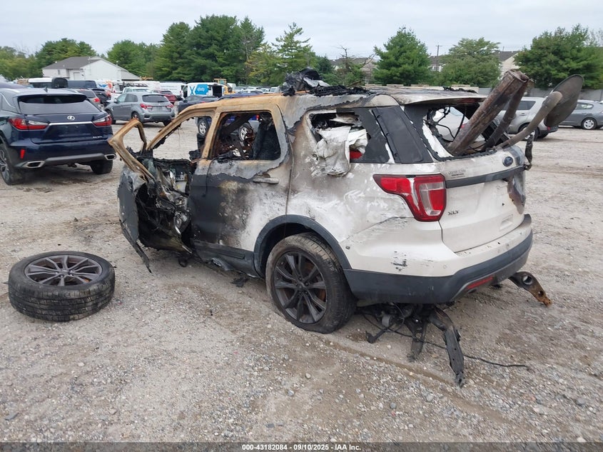 1FM5K8D88HGC17051 2017 FORD EXPLORER photo no. 3