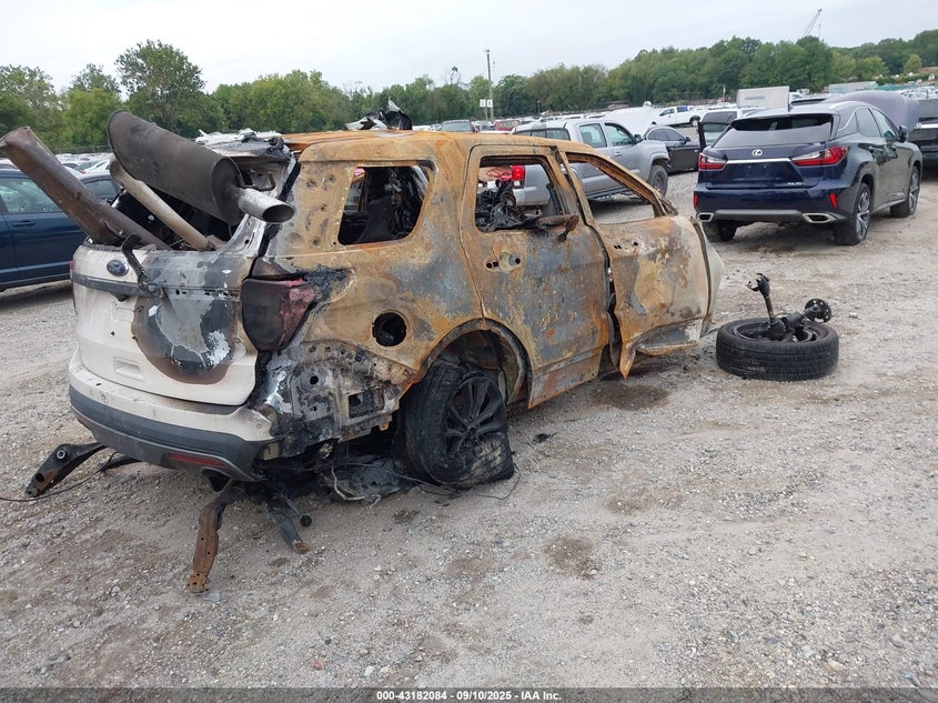 1FM5K8D88HGC17051 2017 FORD EXPLORER photo no. 4