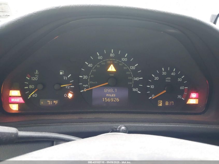 2003 Mercedes-Benz Clk 320 VIN: WDBLK65G53T136724 Lot: 43182110