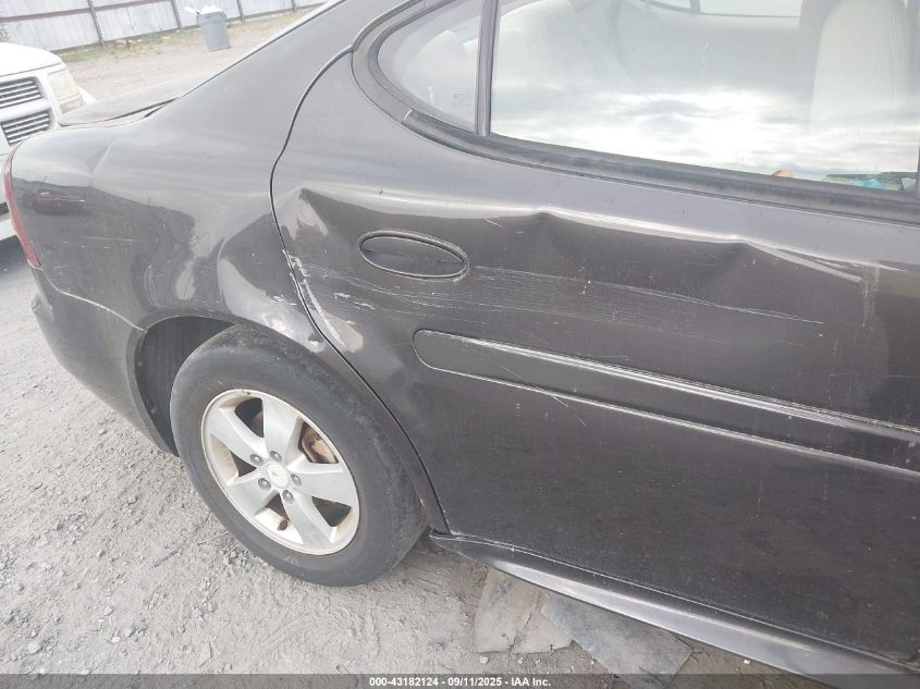 2008 Pontiac Grand Prix VIN: 2G2WP552881113454 Lot: 43182124