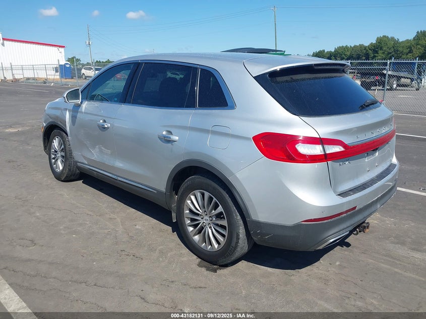 2017 LINCOLN MKX SELECT - 2LMPJ8KR1HBL46851