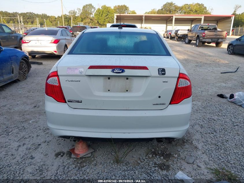 2012 Ford Fusion Se VIN: 3FAHP0HG6CR274099 Lot: 43182142