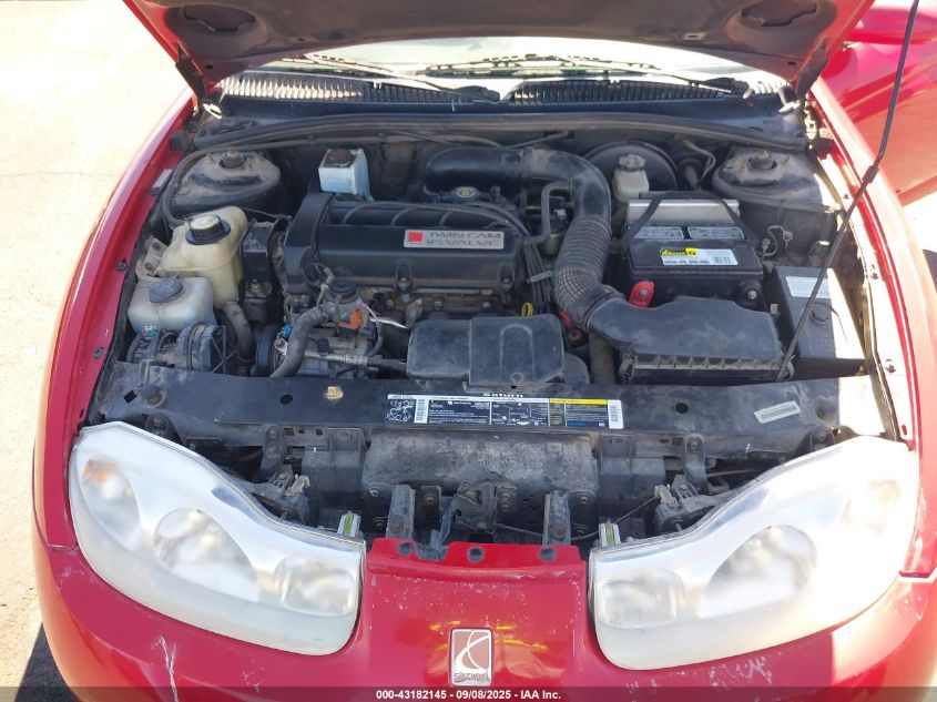 2002 Saturn S-Series Sc2 VIN: 1G8ZY14782Z149956 Lot: 43182145