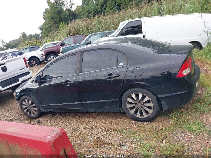 2009 Honda Civic Ex-L VIN: 19XFA16989E023369 Lot: 43182154