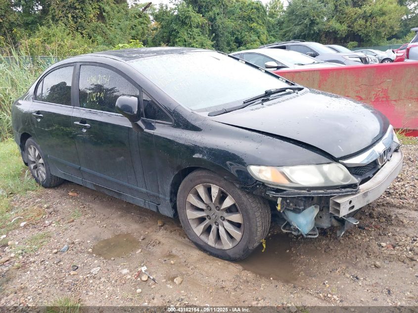 2009 Honda Civic Ex-L VIN: 19XFA16989E023369 Lot: 43182154