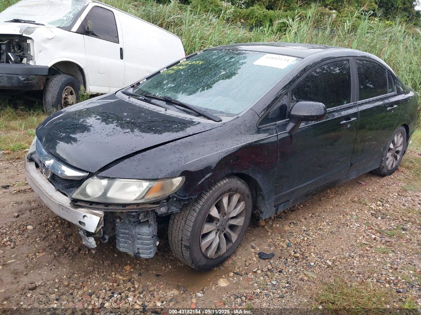 2009 Honda Civic Ex-L VIN: 19XFA16989E023369 Lot: 43182154