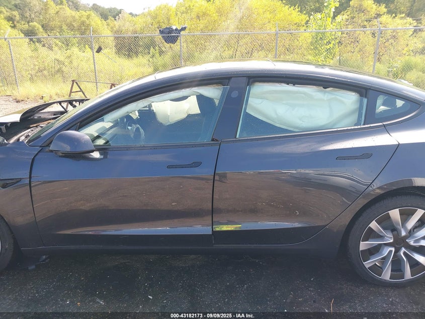 2025 Tesla Model 3 Long Range Rear-Wheel Drive VIN: 5YJ3E1EAXSF925329 Lot: 43182173
