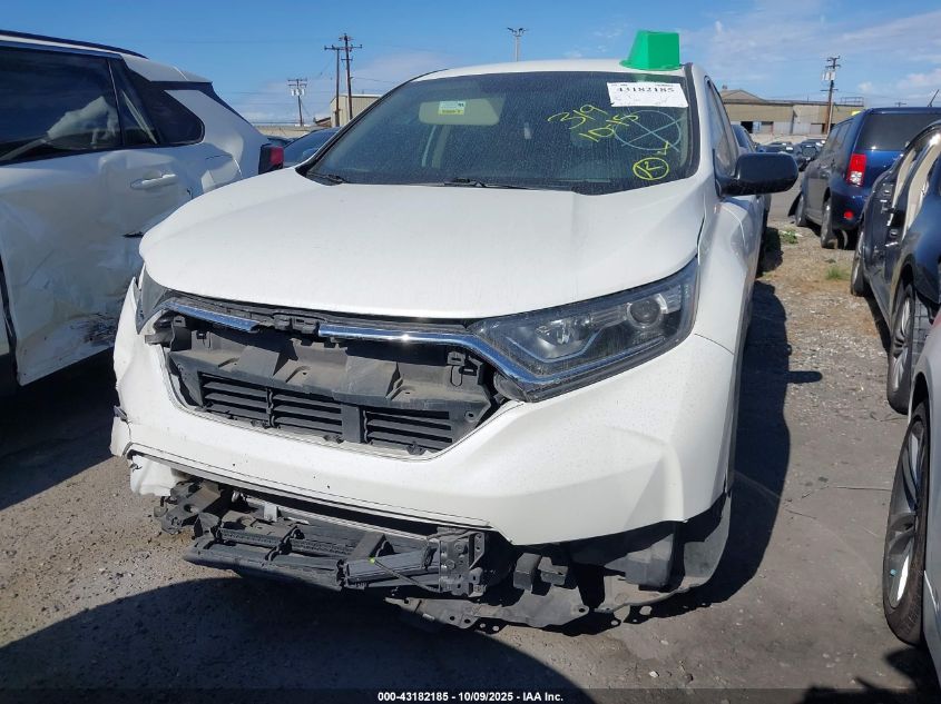 2017 Honda Cr-V Lx VIN: 5J6RW5H32HL005870 Lot: 43182185