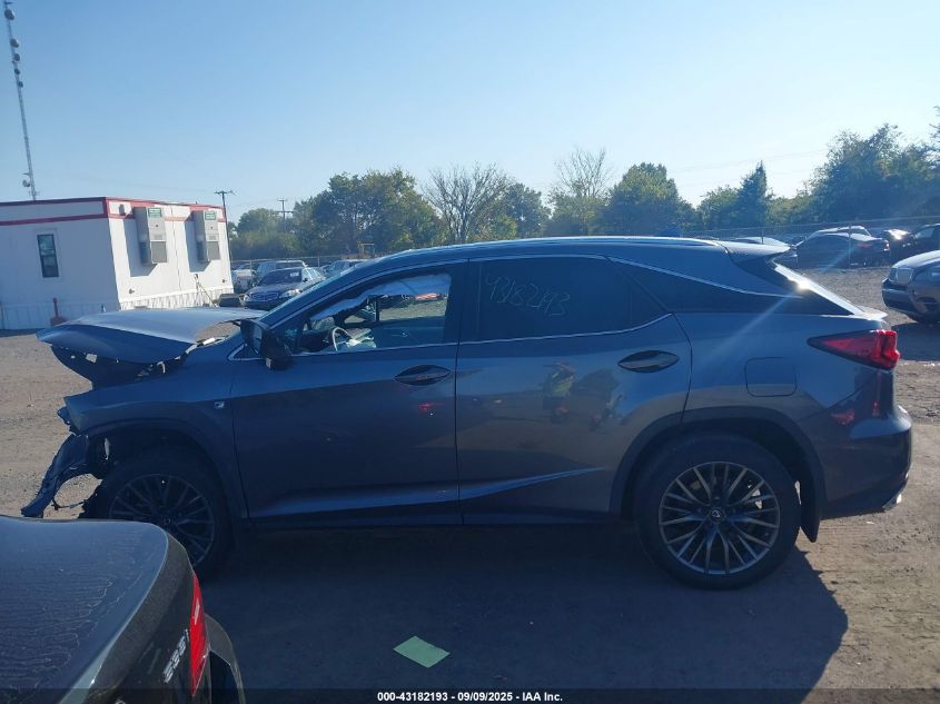 2021 Lexus Rx 350 F Sport Appearance VIN: 2T2SZMDA1MC291463 Lot: 43182193