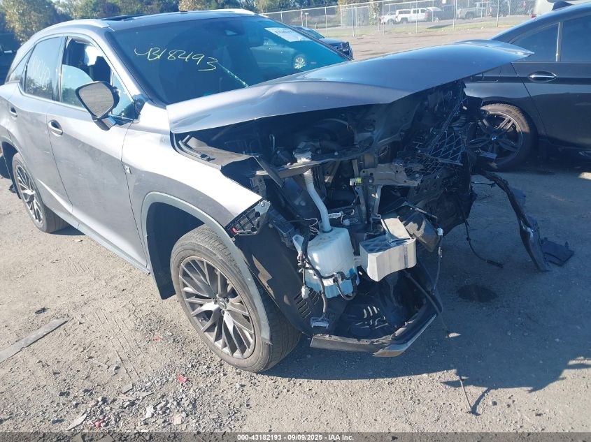 2021 Lexus Rx 350 F Sport Appearance VIN: 2T2SZMDA1MC291463 Lot: 43182193