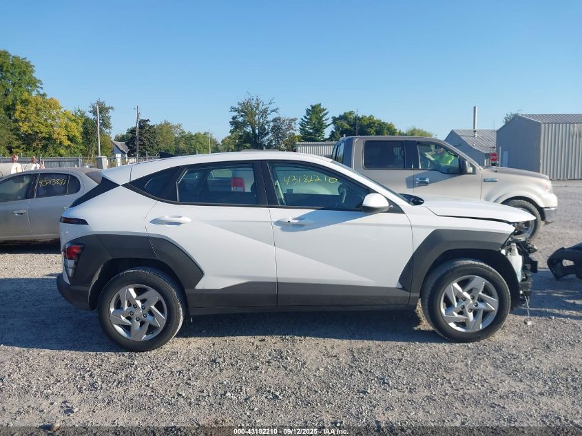 2025 Hyundai Kona Se VIN: KM8HACAB6SU217612 Lot: 43182210