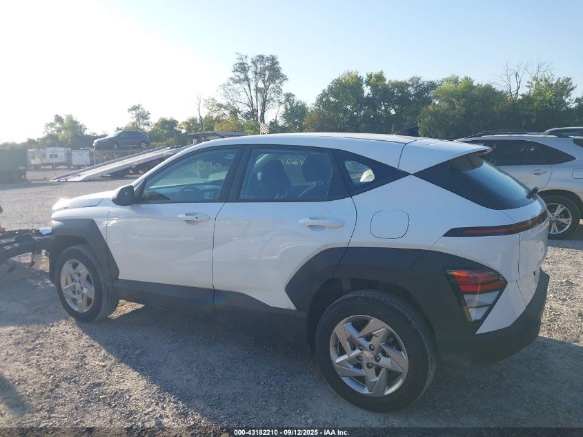 2025 Hyundai Kona Se VIN: KM8HACAB6SU217612 Lot: 43182210